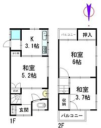 八尾市南植松町２丁目の一戸建て