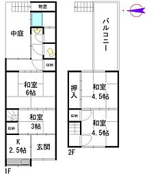 大阪市生野区巽東１丁目の一戸建て