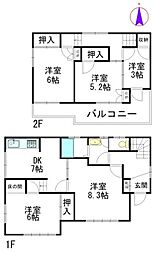 枚方市大峰元町１丁目の一戸建て