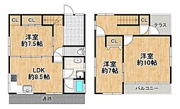 大阪市大正区三軒家東５丁目の一戸建て