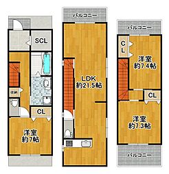 鶴町3丁目　貸家