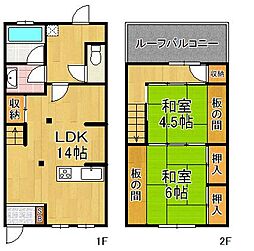 三軒家西1丁目貸家