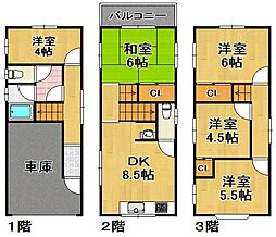 小林西1丁目貸家