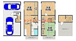 三軒家東貸家
