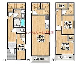 弁天町4丁目貸家