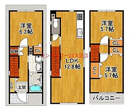 此花区梅香3丁目新築戸建