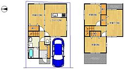 宇治市宇治半白の一戸建て