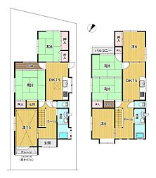 宇治市小倉町山際の一戸建て