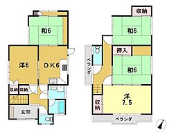 長岡京市滝ノ町2丁目の一戸建て