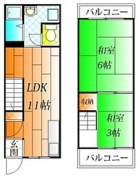 羽曳野市野々上１丁目の一戸建て