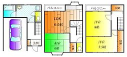 藤井寺市川北２丁目の一戸建て