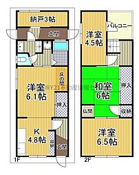 梅香1丁目　借地権付テラスハウス