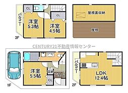 大阪市大正区南恩加島６丁目の一戸建て