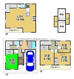 大阪市大正区平尾２丁目の一戸建て