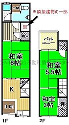 大正区北村1丁目　中古テラスハウス