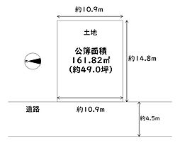 門真市南野口町　古家付き土地