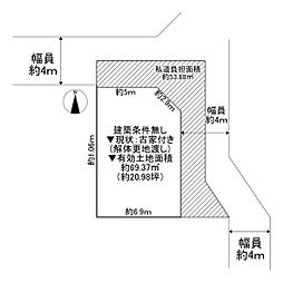 門真市千石西町　土地