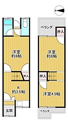 枚方市出口1丁目 中古テラス