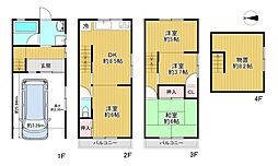 門真市城垣町 中古戸建