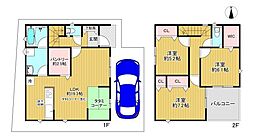 寝屋川市国松町　新築戸建2号棟
