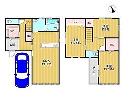 寝屋川市高倉１丁目の一戸建て