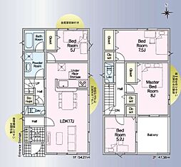 浜松市浜名区引佐町金指第1期　新築全3棟　3号棟