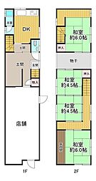 大阪市此花区梅香1丁目　店舗付中古戸建