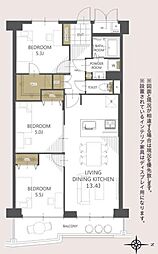 西道頓堀コーポ二号棟