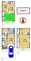 大阪市此花区伝法3丁目　中古戸建