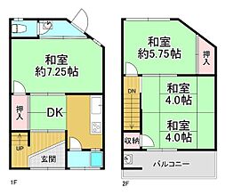 大阪市福島区玉川4丁目　中古テラスハウス
