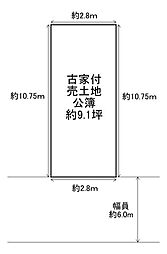 大阪市港区港晴3丁目　古家付売土地
