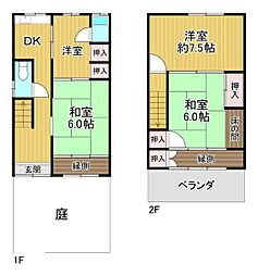 尼崎市大庄北3丁目　中古テラスハウス