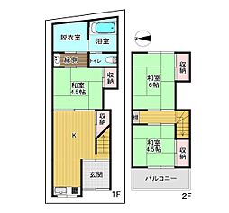 寝屋川市錦町の一戸建て