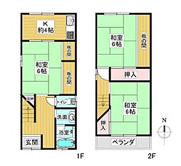 大阪市平野区喜連東１丁目の一戸建て