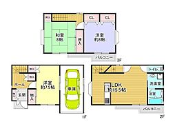 交野市私部５丁目の一戸建て
