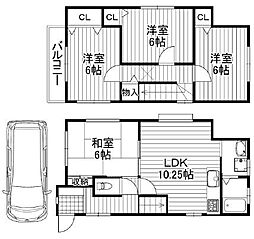 枚方市長尾谷町1丁目の一戸建て