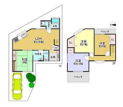 枚方市招提南町３丁目の一戸建て