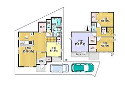 枚方市楠葉中之芝２丁目の一戸建て