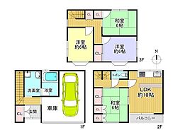 門真市島頭４丁目の一戸建て