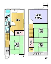 枚方市出口３丁目の一戸建て