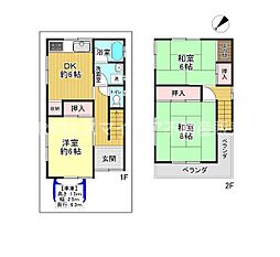 枚方市尊延寺５丁目の一戸建て