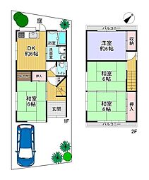 枚方市長尾西町2丁目の一戸建て