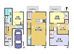 枚方市船橋本町1丁目の一戸建て