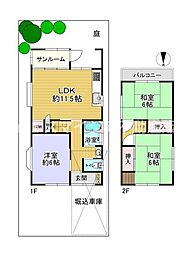 枚方市藤阪北町の一戸建て