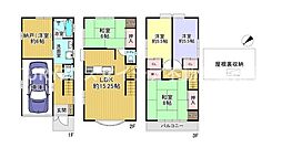 寝屋川市高柳５丁目の一戸建て
