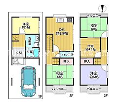 枚方市出屋敷元町２丁目の一戸建て