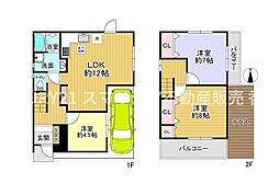 枚方市東船橋2丁目の一戸建て