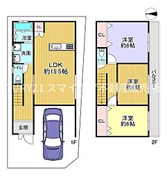 寝屋川市菅相塚町の一戸建て