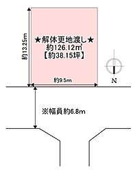 交野市私部６丁目の土地