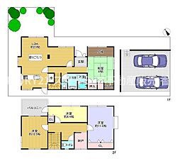 京田辺市大住仲ノ谷の一戸建て